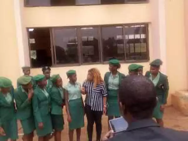 Actress Bimbo Akintola Takes Breast Cancer To Federal Girls College [Photos]